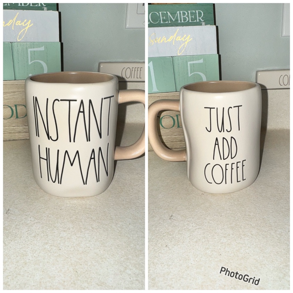 Rae dunn instant human just add coffee - yes